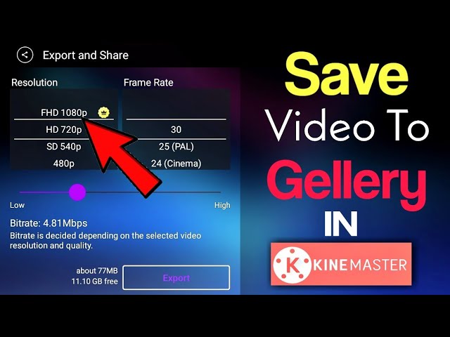 How to Save KineMaster Video in Gallery – A Beginner Guide